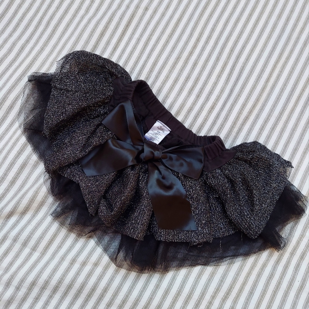 6M Black shimmer tutu